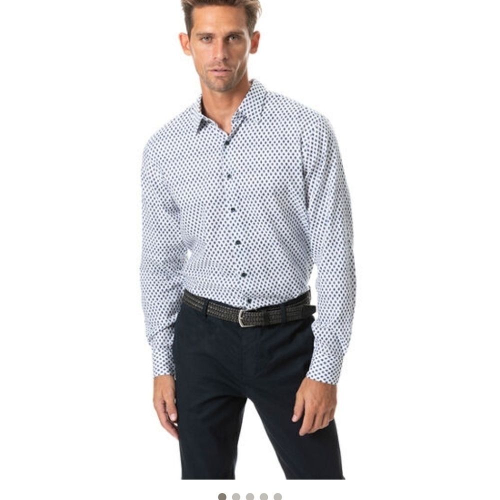 Rodd & Gunn Kelvin Heights Sport Fit Shirt Sz L
